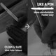 thumbnail image 3 of Conjunto de tatuaje, conjunto de agujas de mano de moldeo por inyección, conjunto de pluma de tatuaje, conjunto de herramientas de mano de tatuaje de palo MFZFUKR BST3055110, 3 of 5