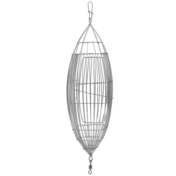 Fishing Bait Cage Fishing Lure Cage Trap Fishing Feeder Holder Carp Fishing Trap Fishing Accessories Fishing Bait Cage Stainless Steel Lure Cage Carp Fishing Trap Basket Feeder