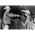 thumbnail image 2 of Police Chief Instructs Officers And Young Men On The Other Side Of A Fence History (24 x 18), 2 of 2