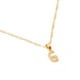 thumbnail image 2 of Dije Inicial Letra G Mini con Zirconia Chapa de Oro 18k Cadena Ametrinaa, 2 of 5