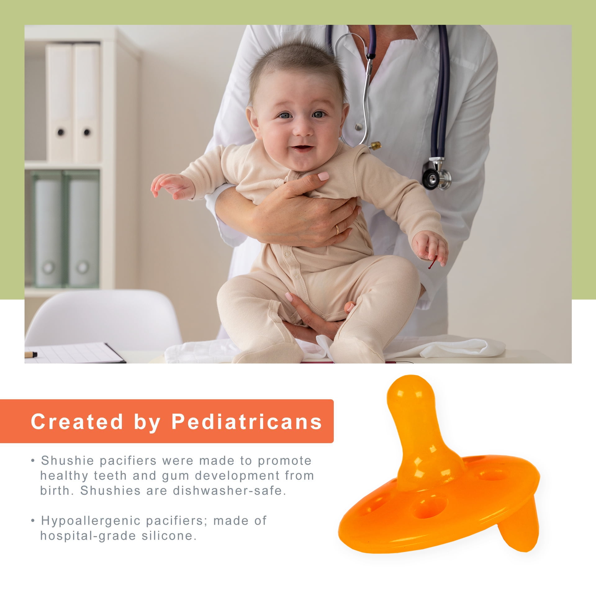Baby Shusher Sloth Sound Machine Plush Toy with 2 Silicone Pacifiers, Portable Baby Soother with Sound, Batteries Included