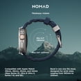 thumbnail image 3 of Correa para Apple Watch NOMAD Rocky Point, azul atlántico, 46/49 mm, 3 of 7