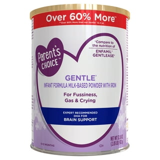 Parent's Choice Gentle Premium Baby Formula; For Fussiness, Gas and Crying,  34 Ounces 