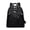 Black, variant on Women's Fashion Backpack Purse Zipper Compartments Travel Daypack College Students Shopping Bags for Everyday Black