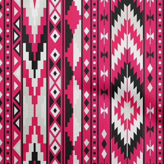 oneOone Velvet Red Fabric Tribal Craft Projects Decor Fabric Printed By The Yard 58 Inch Wide