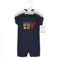 thumbnail image 2 of Hudson Baby Infant Boy Cotton Rompers, Butter Me Up Lobster, 0-3 Months, 2 of 5