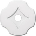thumbnail image 1 of Ekena Millwork CMP16PL-03000 16 Po OD x 3 Po ID Carré Percival Architectural Grade PVC Contemporain Plafond Médaillon, 1 of 1