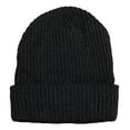 thumbnail image 4 of Yacht & Smith Sherpa Lined Winter Beanie in Solid Black Adult Unisex (Assorted, 12 Pack), 4 of 7