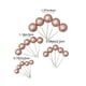 thumbnail image 3 of Multisize Foam Glitter Balls for Cake Cupcake Dessert Decorating - 20 Piece Set, 3 of 6