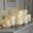 thumbnail image 4 of 40ct. Warm White Gold Pearl LED String Lights by Ashland, 4 of 7