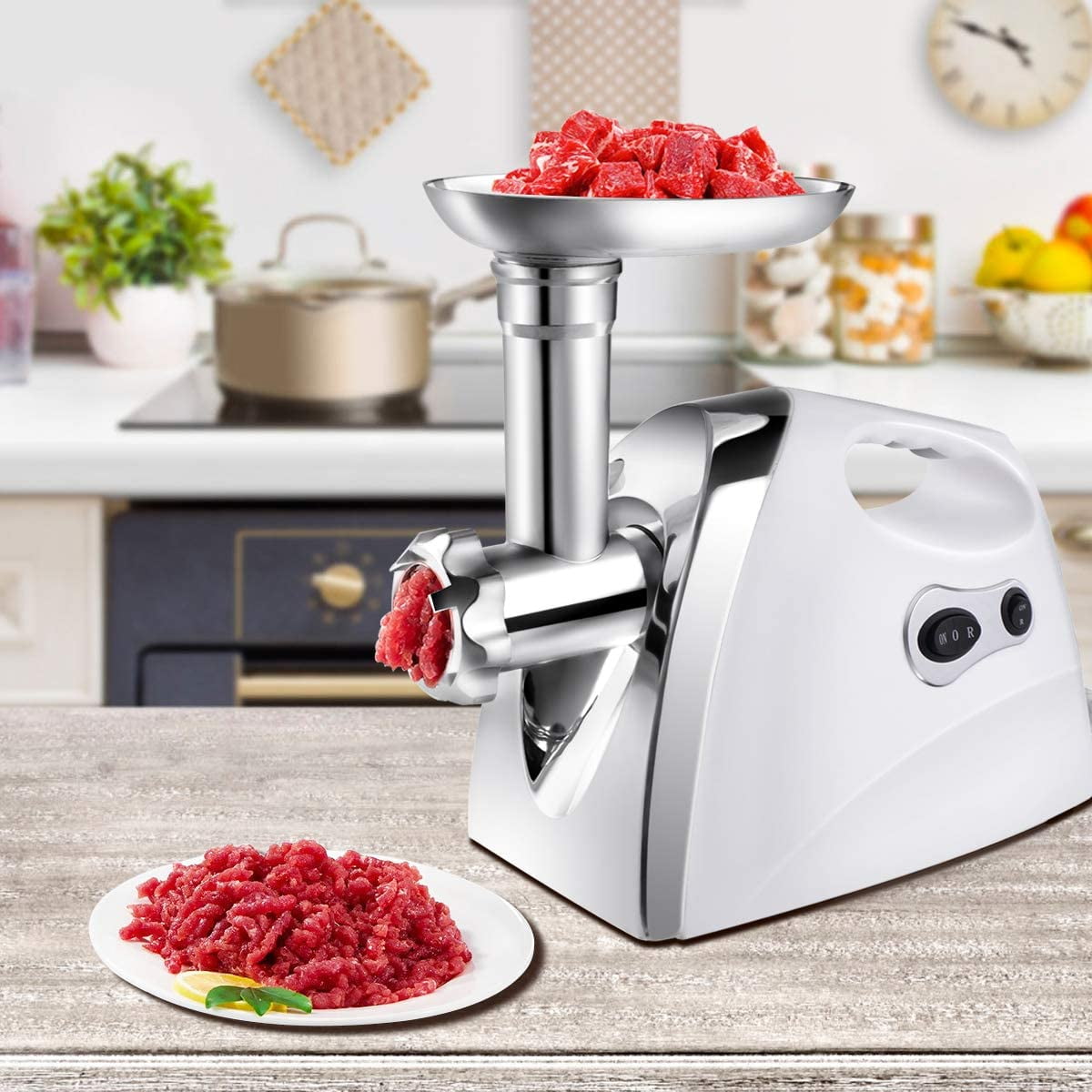 2800W Electric Meat Grinder Home Kitchen Sausage Maker Vegetable Cutter NEW 2800W Electric Meat Grinder Home Kitchen Sausage Maker Vegetable Cutter NEW
