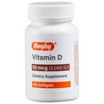 Rugby Vitamin D3 50mcg (2000IU) 100 Tablets [PACK OF 1]