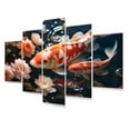 thumbnail image 2 of Designart "Lotus Pond Asian Painting IV" Asian Wall Art Prints Set, 2 of 5