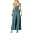 thumbnail image 5 of Cueply Jumpsuits for Women Casual Overalls Adjustable Straps Wide Leg Long Pants Rompers Outfits with Pockets, 5 of 6