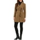 thumbnail image 2 of Abrigos de invierno para mujer con solapa, de un solo botón y cinturón, abrigo tipo trench, exterior S color caqui, 2 of 6
