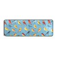 thumbnail image 2 of Dailycode Hallway Runner Rug 2x6 Non Slip Absorbent Soft Floor Mat for Home Kitchen Bedroom Entrance Cartoon Little Birds, 2 of 7