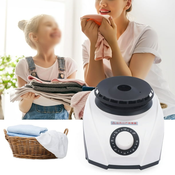 Miumaeov Portable Mini Electric Laundry Dryer 1200W Super Quiet Clothes