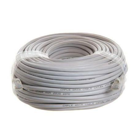 75ft White Cat5e  Networking RJ45 Ethernet Patch Cable Xbox \ PC \ Modem \ PS4 \ (Ethernet Cable Best Brand)