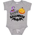thumbnail image 3 of Inktastic Happy Halloween Bat, Witch Hat, Jack O Lantern Boys or Girls Baby Bodysuit, 3 of 5
