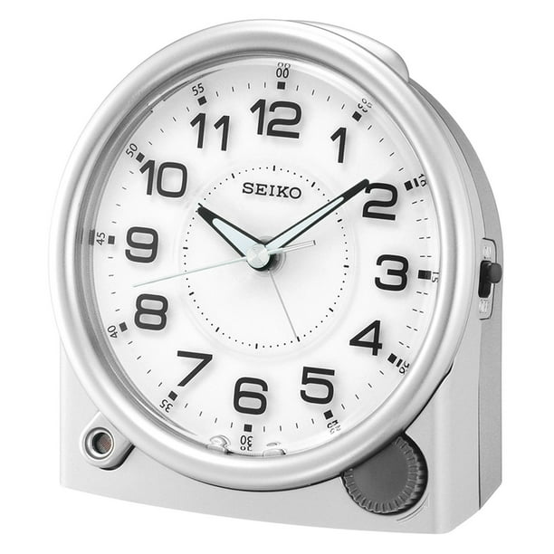 Seiko Modern Bedside Alarm Clock, Seiko Alarm Clocks