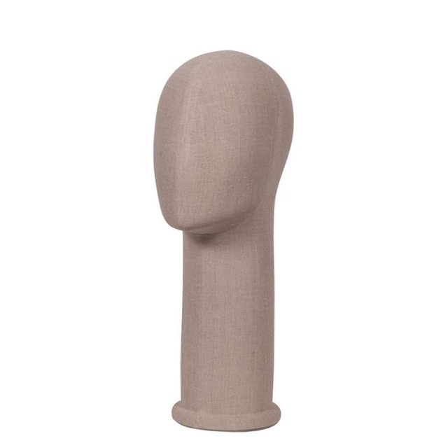 18 in. Male Box Head in Fabric