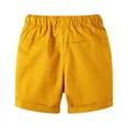 thumbnail image 4 of HILEELANG Toddler Boy Summer Short Sets Outfits Cotton CrewNeck Navy Blue Forest Short Sleeve Playwear Sets 4T, 4 of 7