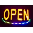 thumbnail image 6 of LEDUPDATES Bright LED Neon Light OPEN Sign 19" Animated + on/off switch UL Power, 6 of 7