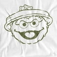 thumbnail image 2 of Sesame Street T-Shirt Oscar The Grouch Mono Unisex Graphic Tee for Men & Women, 2 of 7