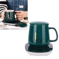 thumbnail image 4 of Mug And Warmer, Energy Saving And No Power Consumption Easy To Carry Microgravity Technology Mug Warmer  For Office For Home GreenCup+Lid+Spoon+Mat, 4 of 8