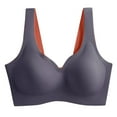 thumbnail image 4 of Womens Bra Push-Up Feamle Solid Purple Xxl, 4 of 5