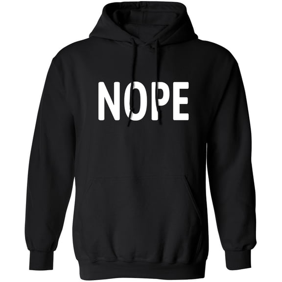 Nope Hoodie Black (M)