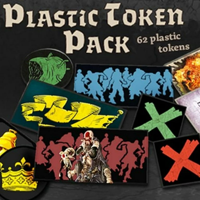 Zombicide: Black Plague: Plastic Token Set - Walmart.com