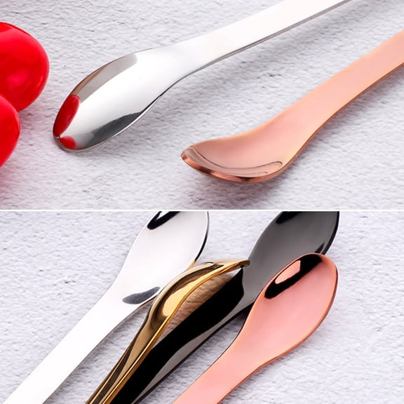 ELAYARD Stainless Steel Charcuterie Spoon for Friends Rose Gold 1Pack
