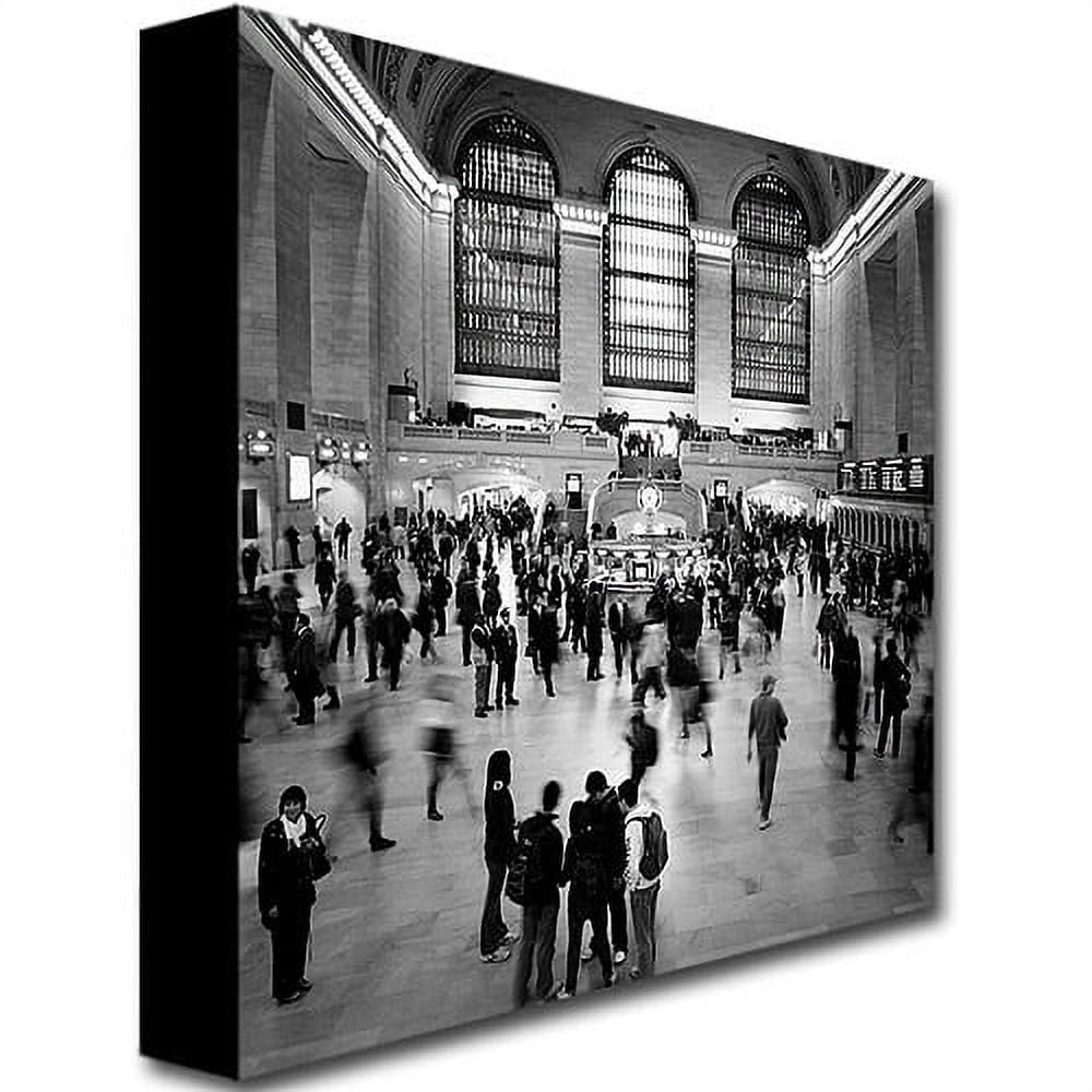 Trademark Art "Rush Hour" Canvas Art by Nina Papoirek