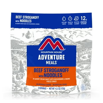 ain House Beef Stroganoff w/Noodles, Freeze-Dried Food, 2 Servings