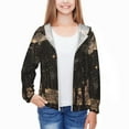 thumbnail image 3 of Cauagu Starry Night Black Sheep Print Sun Protection Jacket for Teen,Full-Zipper Long Sleeve Sun Shirts with Pockets UV Hoodie Shirts Outdoor Athletic Jacket-XX-Large, 3 of 7
