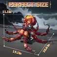 thumbnail image 6 of Mechanical Octopus Building Sets with Light, Ocean Animal Building Kits for Adults, Compatible with Lego Octopus, 882PCS STEM Toy for Teens Boys & Girls 14-16, 6 of 6