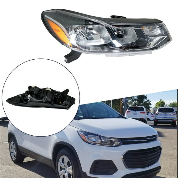 Replacement for 2017 2018 2019 Chevy Trax LS/LT/Premier Factory Halogen Type Headlight Right Passenger Side Headlamp