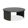 thumbnail image 2 of Moe's Home Collection Penny Large Coffee Table Dark Brown Wood Coffee Tables, 2 of 4