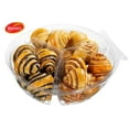 thumbnail image 6 of Rugelach Cookie Gifts Kosher 16 Ounce Sympathy Gift Basket for Men, Women, Halloween, Christmas, and Birthday -Cookie Basket Filled with Chocolate Cinnamon and Vanilla Rugelach | Stern's Bakery, 6 of 6