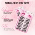 thumbnail image 5 of ANJOSIRMA 10 Rows DIY Eyelash Extension Set Natural Soft Cluster False Eyelashes C/D Curl Anime eyelashes beauty eye lashes, 5 of 5