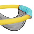 thumbnail image 4 of Natación fideos silla flotante malla asiento plegable Piscina red piscina asiento anillo juguete 7.5x150cm amarillo Sharpla Asientos flotantes de natación, 4 of 7