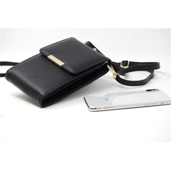 Cidron CK64 Unisex Cross Body Bag, Black