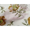 thumbnail image 4 of oneOone Cotton Poplin Dark Beige Fabric Flower & Leaves Watercolor Craft Projects Decor Fabric Printed By The Yard 42 Inch Wide, 4 of 4