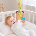 thumbnail image 6 of Kiddiway Baby Toy Teether Car Hanging Wind Chime - Plush Figurine Style, Baby Car Toys & Stroller Toys, Teething Toy with Soft Rattle, Sensory Soothing, BPA-Free, Hanging,b, 6 of 6