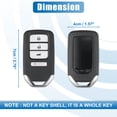 thumbnail image 6 of Unique Bargains 4 Buttons Car Keyless Entry Remote Control Smart Fob KR5V1X for Honda HR-V 2016-2020 313.8MHz 47 Chip, 6 of 7