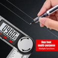 thumbnail image 6 of Digital Display Angle Ruler,2-In-1  Ruler & Digital Angle Finder Protractor, (Stainless Steel-300MM), 6 of 7