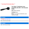 thumbnail image 2 of Turn Signal / Combination Lever - Compatible with 2004 - 2012 Chevy Malibu 2005 2006 2007 2008 2009 2010 2011, 2 of 2