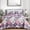Purple, variant on Grid Purple Patchwork Quilt Set California King Size 3Pcs Bedspread Lightweight Adult (106"x 96")