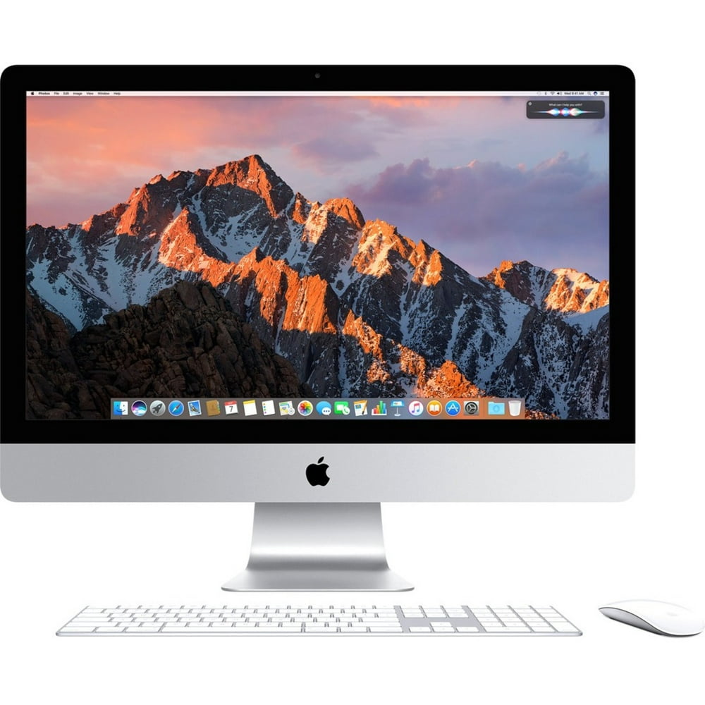 Apple iMac 27" AllInOne Computer, Intel Core i5, 8GB RAM, 1TB HD, Mac